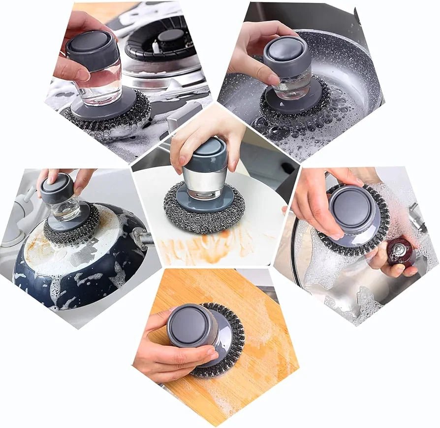 2 in 1 Liquid Soap Dispensing Cleaning Brush | 🔥BUY 1 GET 1 FREE🔥 - SHOP FOR ALL