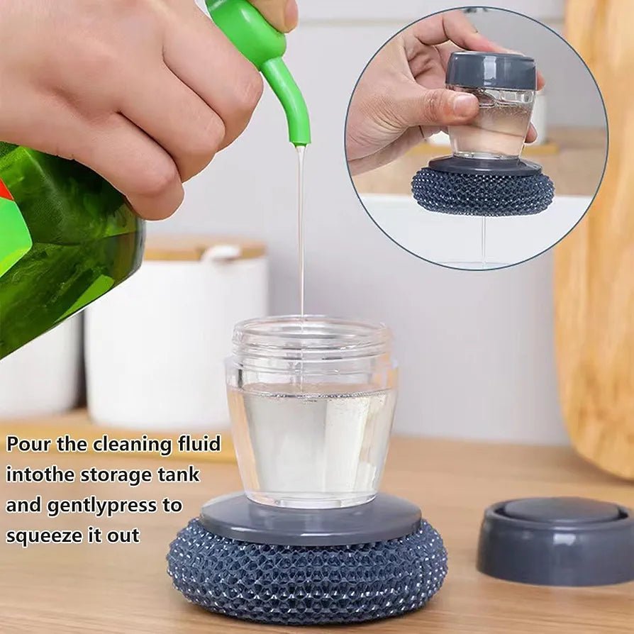 2 in 1 Liquid Soap Dispensing Cleaning Brush | 🔥BUY 1 GET 1 FREE🔥 - SHOP FOR ALL