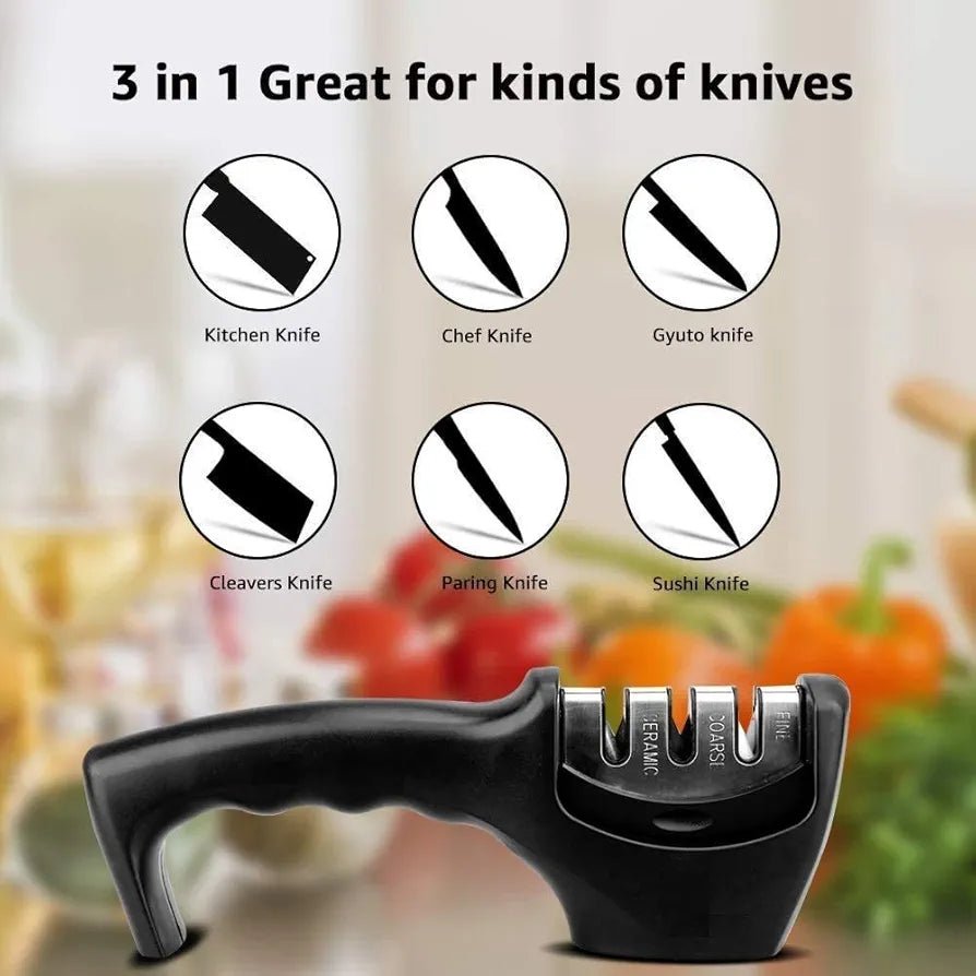 3 Stage Knife Sharpener - SHOP FOR ALL