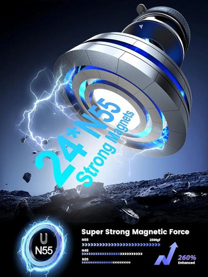 360° Magnetic Car Mobile Holder for Dashboard Vacuum Suction Phone Holder - SHOP FOR ALL