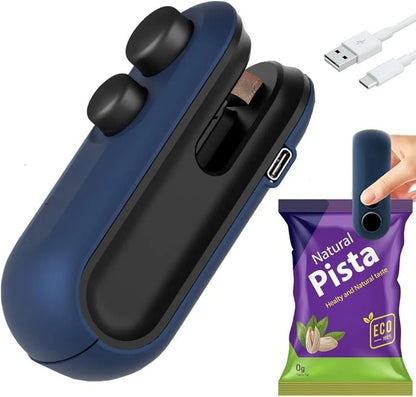 Mini Portable Sealing Machine - 2 in 1 - Sealing & Cutting - SHOP FOR ALL