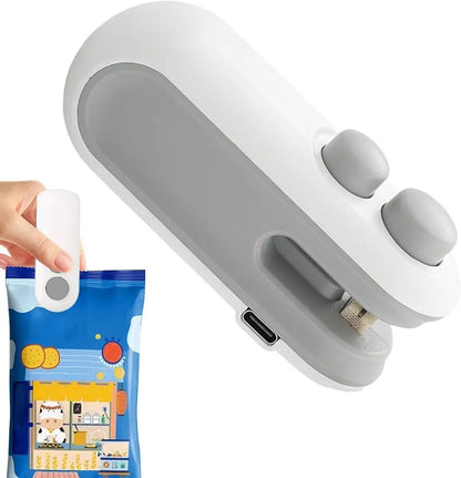 Mini Portable Sealing Machine - 2 in 1 - Sealing & Cutting - SHOP FOR ALL