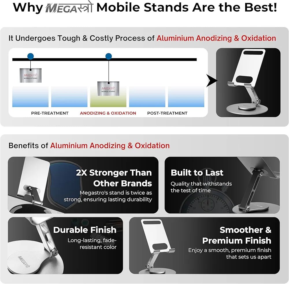 The aluminium phone stand - SHOP FOR ALL