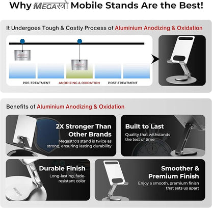 The aluminium phone stand - SHOP FOR ALL